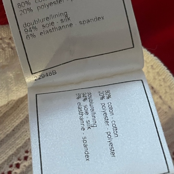 Authentic Chanel Cream Buttoned Cardigan - Picture 9 of 9